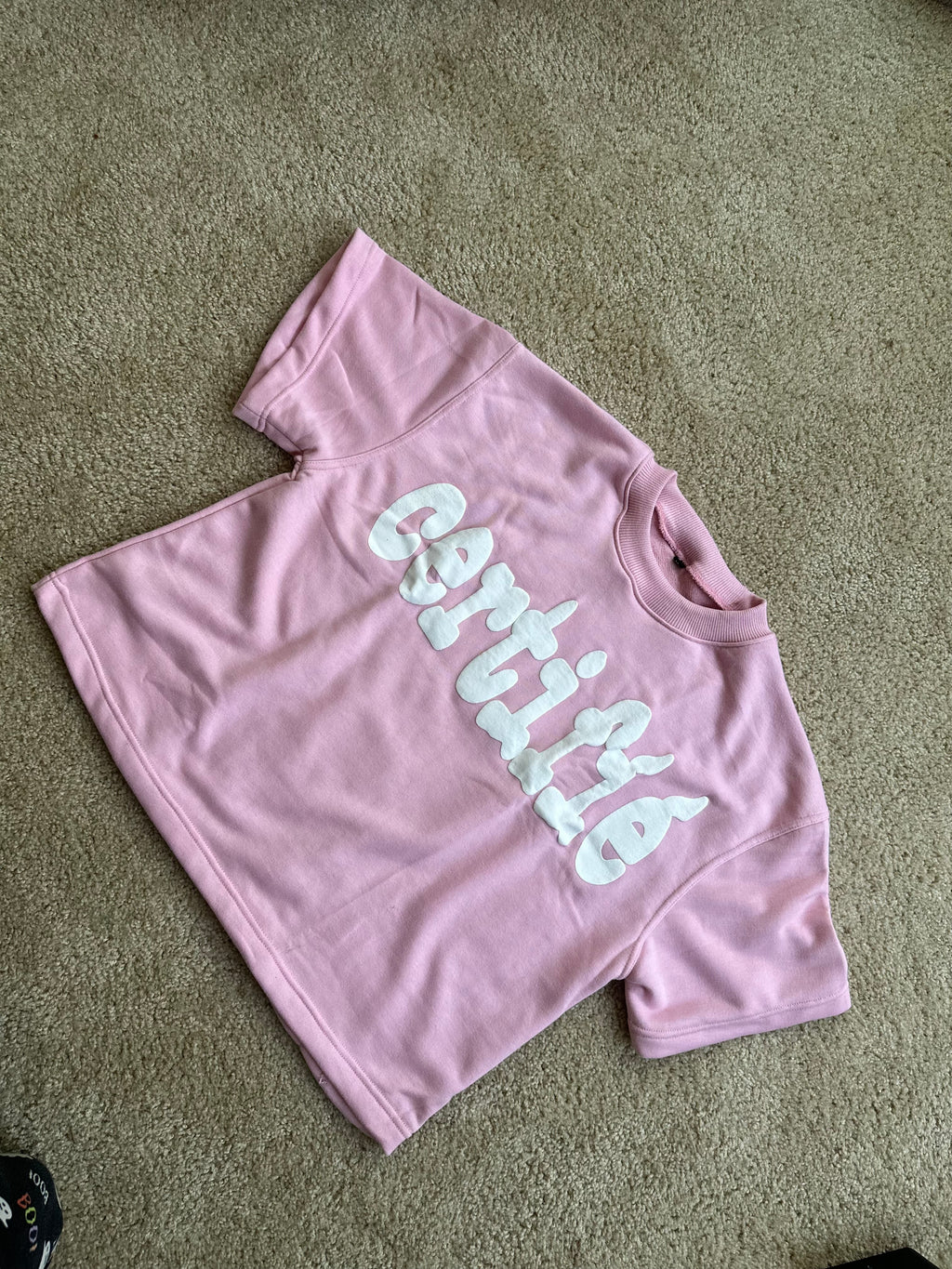 "CERTIFIÉ" (PINK)